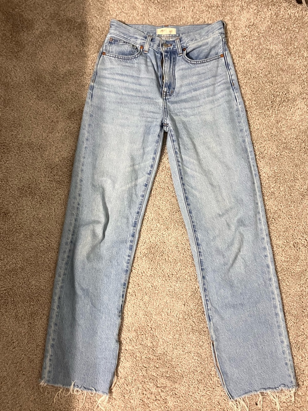 Madewell Baggy Straight Jeans 24